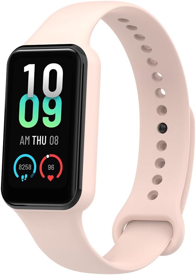 Thumbnail 6 de BYISYUE silicone sport watch strap for Amazfit Band 7