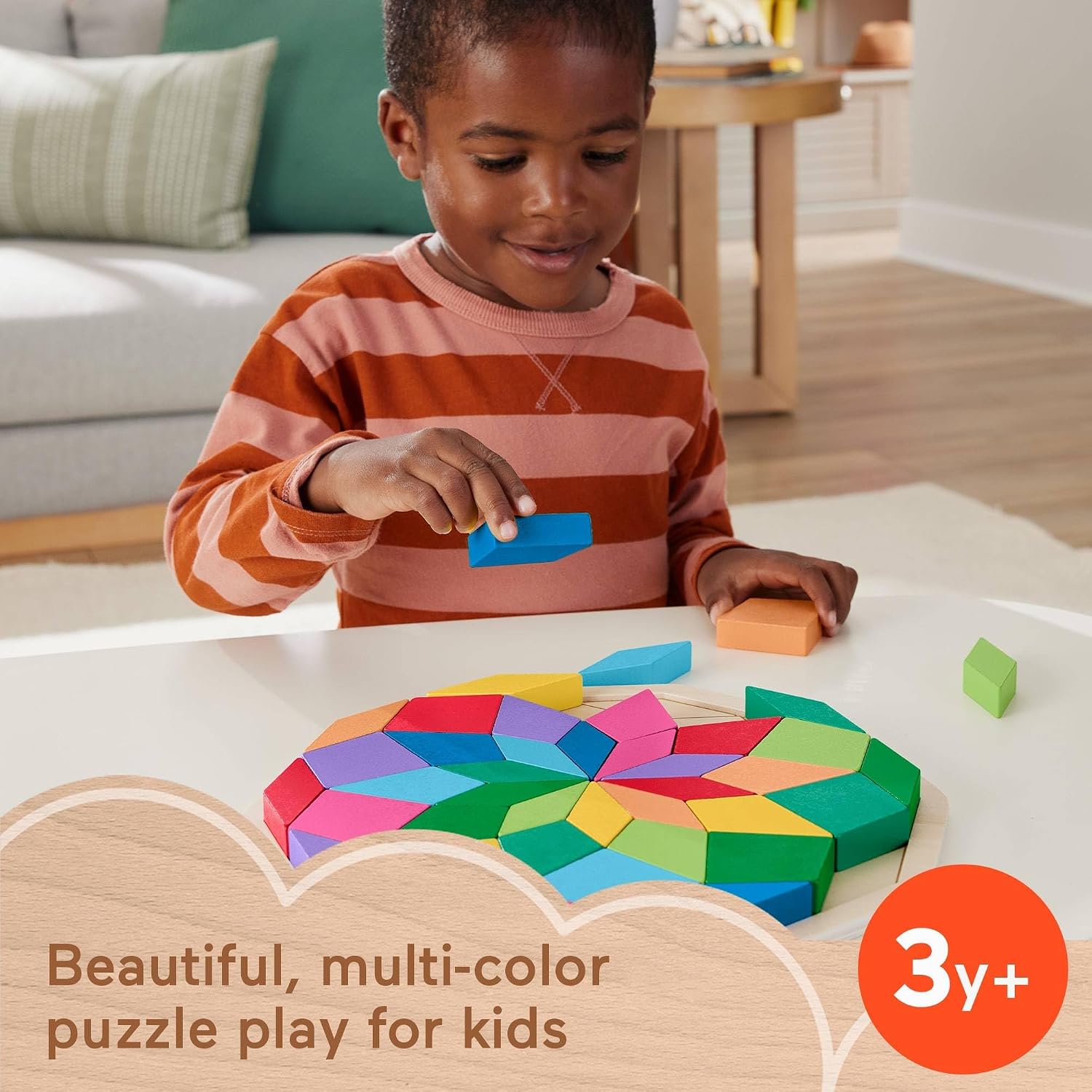 Detalle 2 de Fisher-Price Puzzle Mandala 41 piezas
