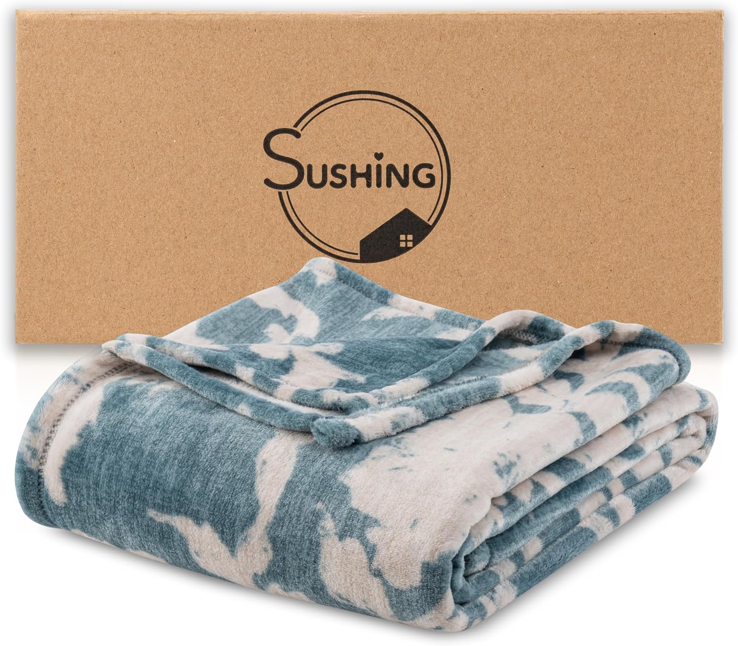 Thumbnail 5 de Luxury Printed Fleece Warm Blanket 70×90 Inches 🛋