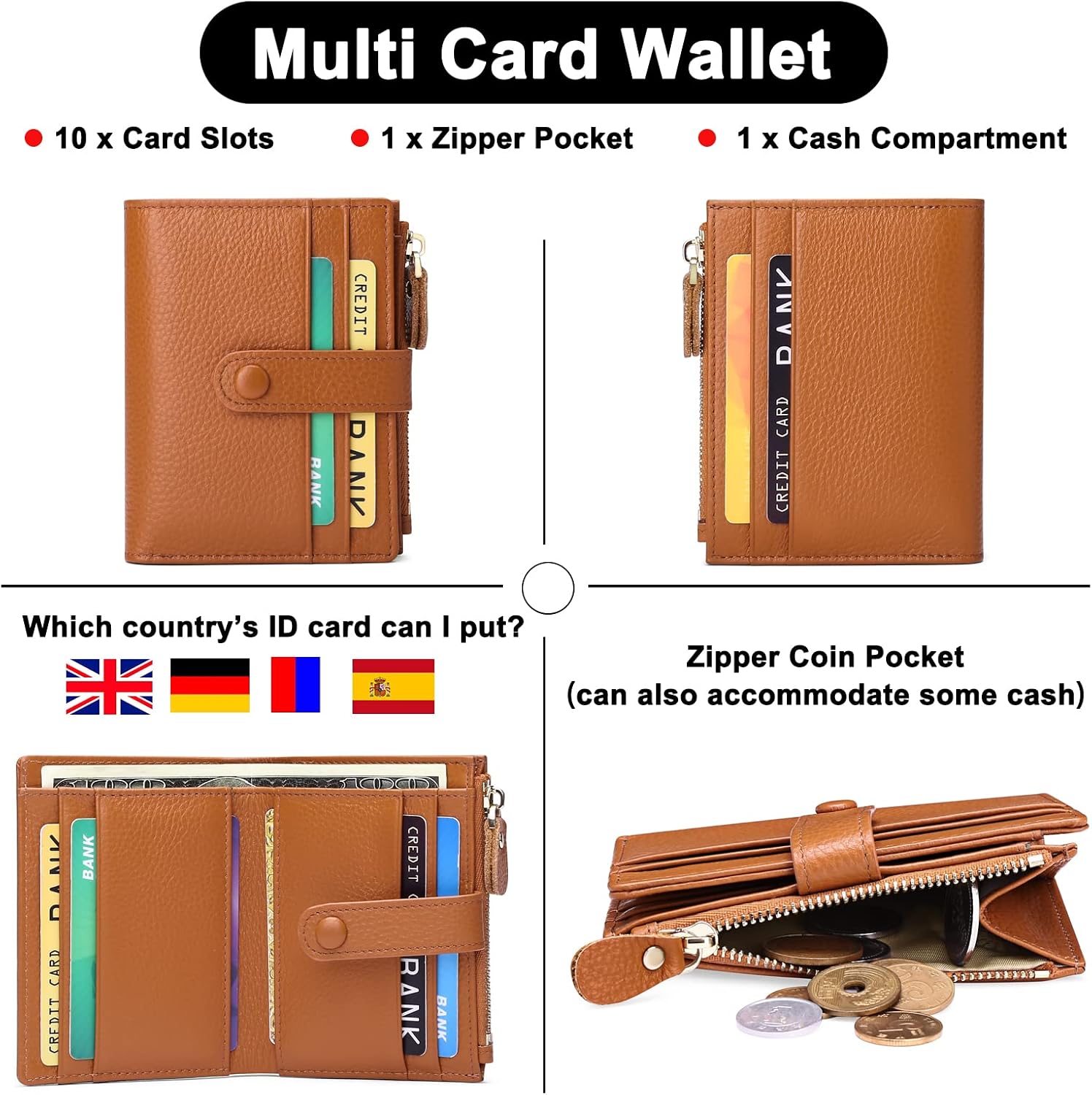 Thumbnail 3 de FALAN MULE MULE Women's Wallet 4.65"