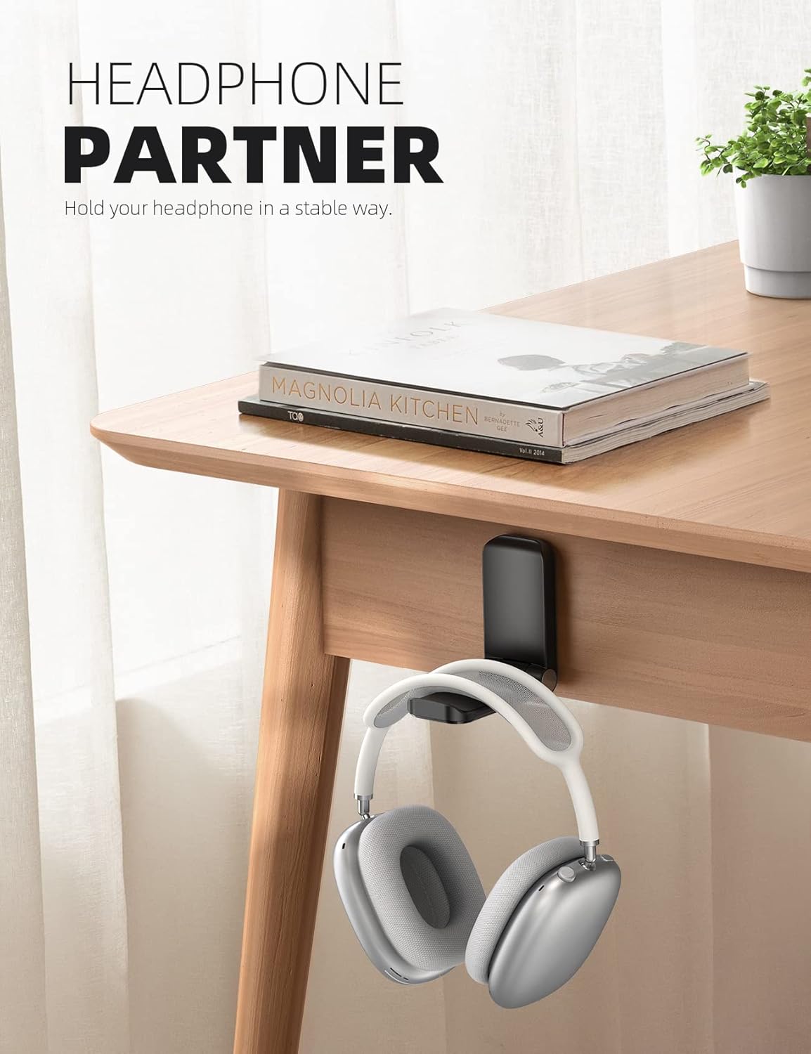 Detalle 2 de Lamicall Headphone Stand 500g