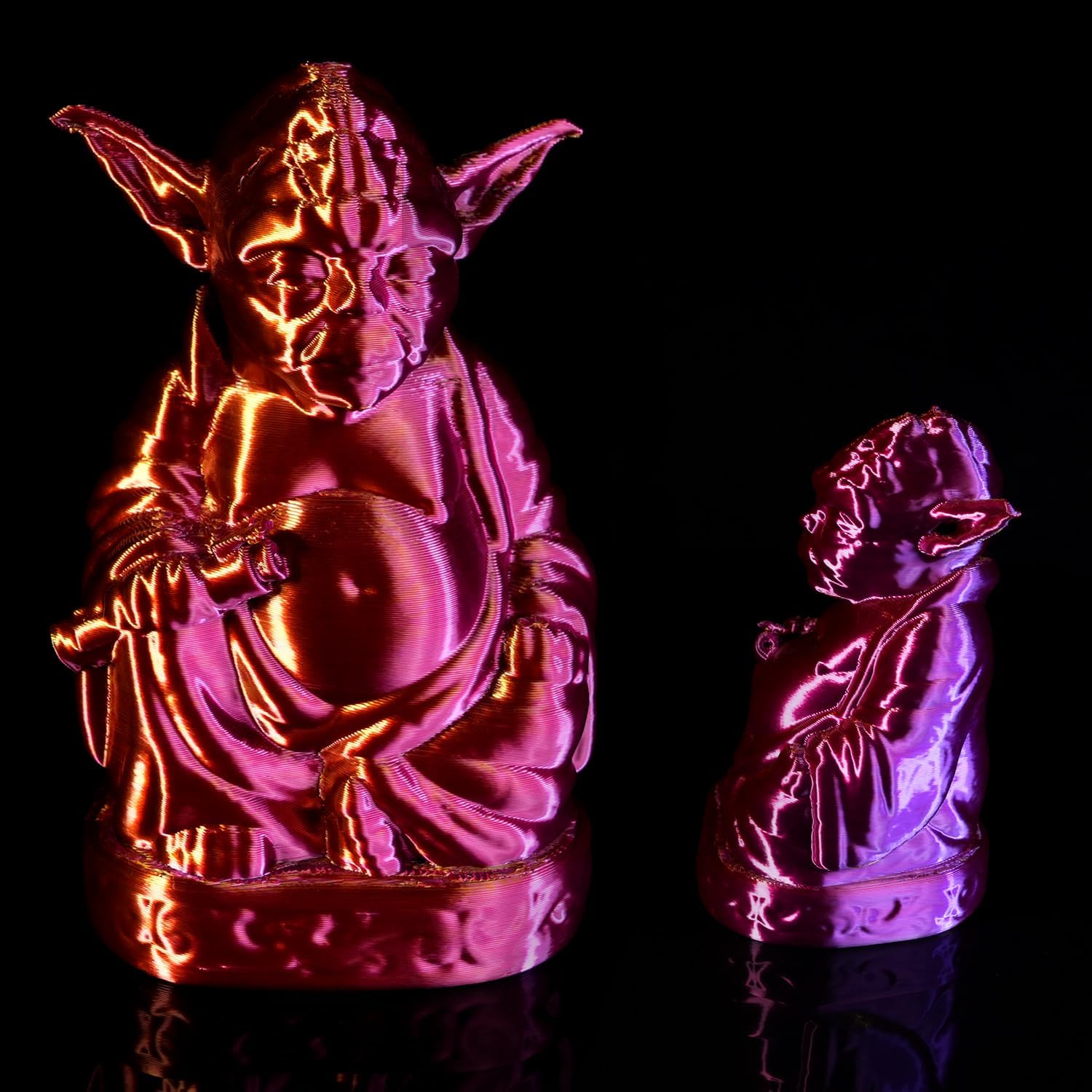 Thumbnail 4 de GratKit Filamento PLA Seda Tricolor 🌈 1kg, 1.75mm