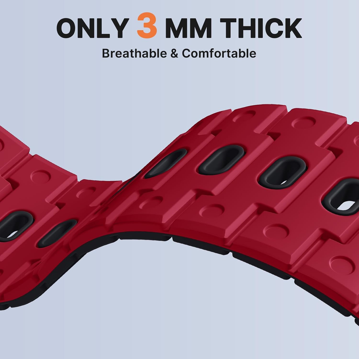 Detalle de Bandletic 20mm Magnetic Strap for Garmin and Samsung Smartwatches