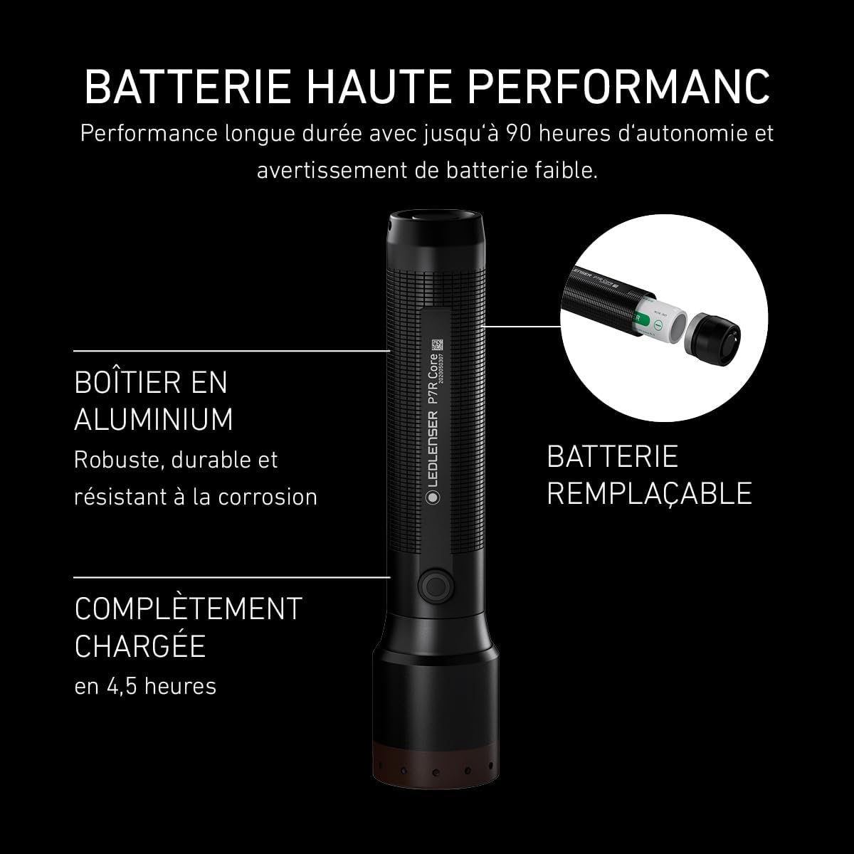 Thumbnail 6 de Ledlenser P7R Core lampe torche 1400 lm 🔦