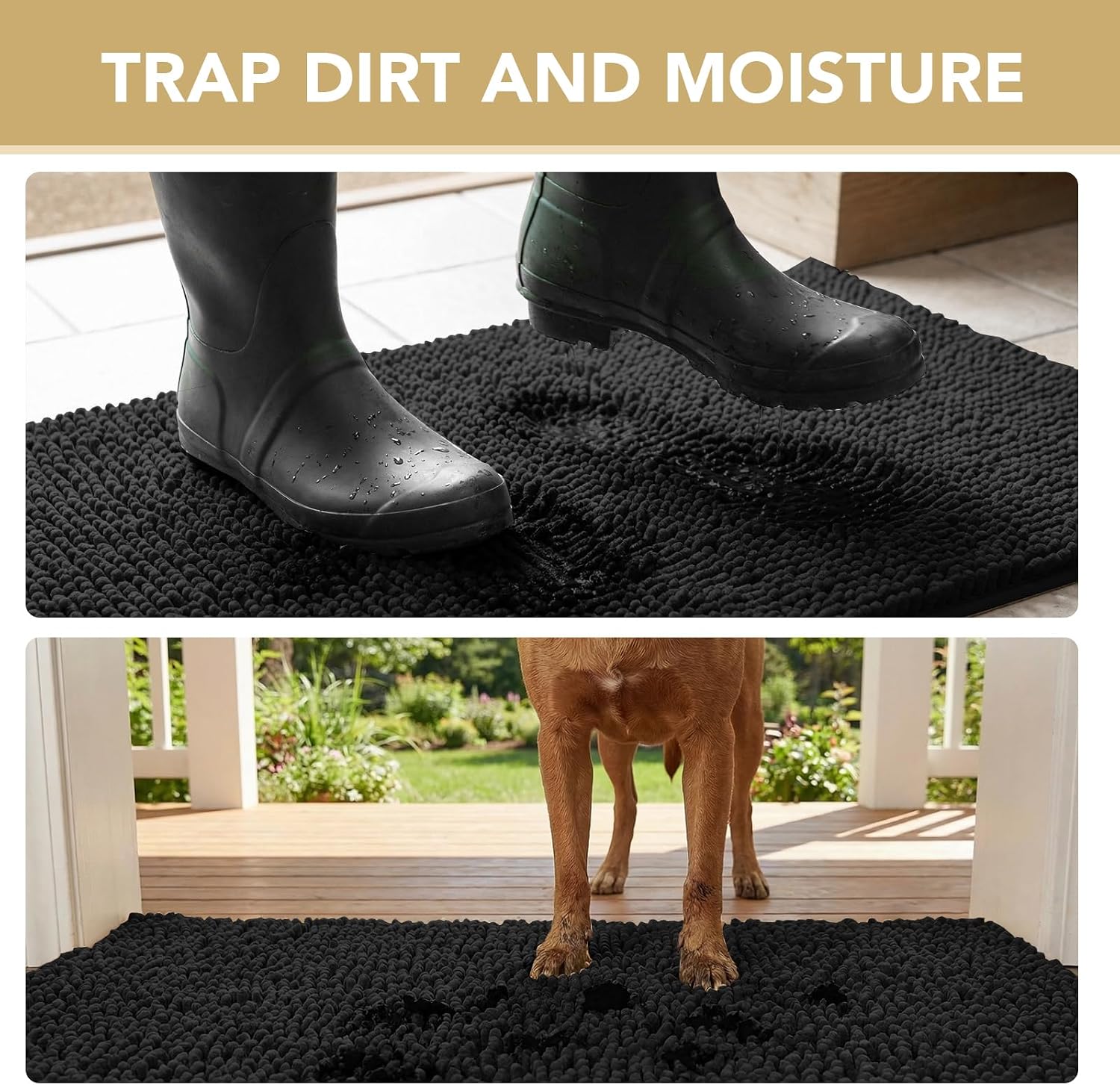 Detalle 2 de H.VERSAILTEX Dog Door Mat 17" x 24
