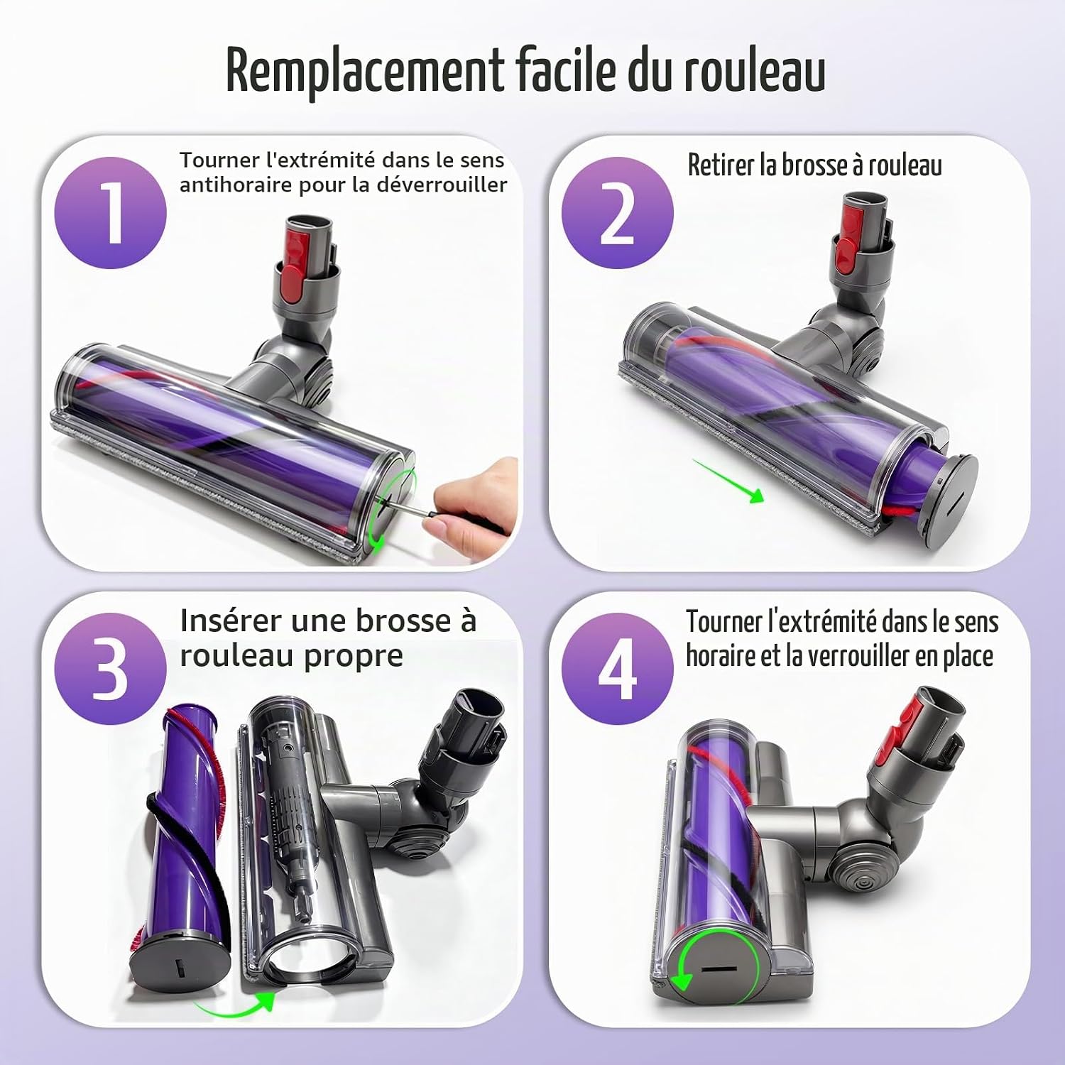 Thumbnail 6 de Veralendia 967483-04 elektrische turbineborstel voor Dyson V7–V15