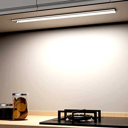 OUILA Lampe de Placard LED rechargeable – éclairage intérieur 6500K avec capteur et aimants