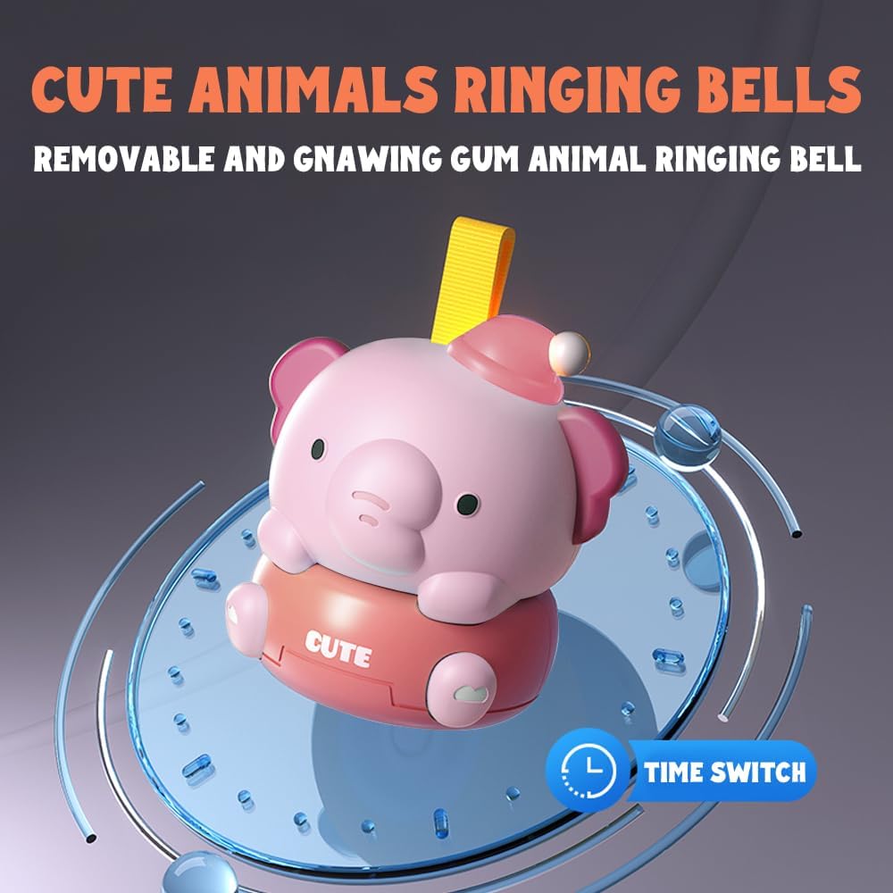 Thumbnail 5 de Baby Cot Mobile Toy with Light, Projector and Bluetooth (Pink-01)
