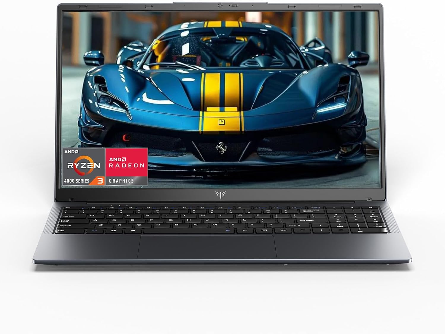 Detalle de Tivique 15.6" FHD Laptop with AMD Ryzen 4300U – 16GB RAM / 512GB SSD