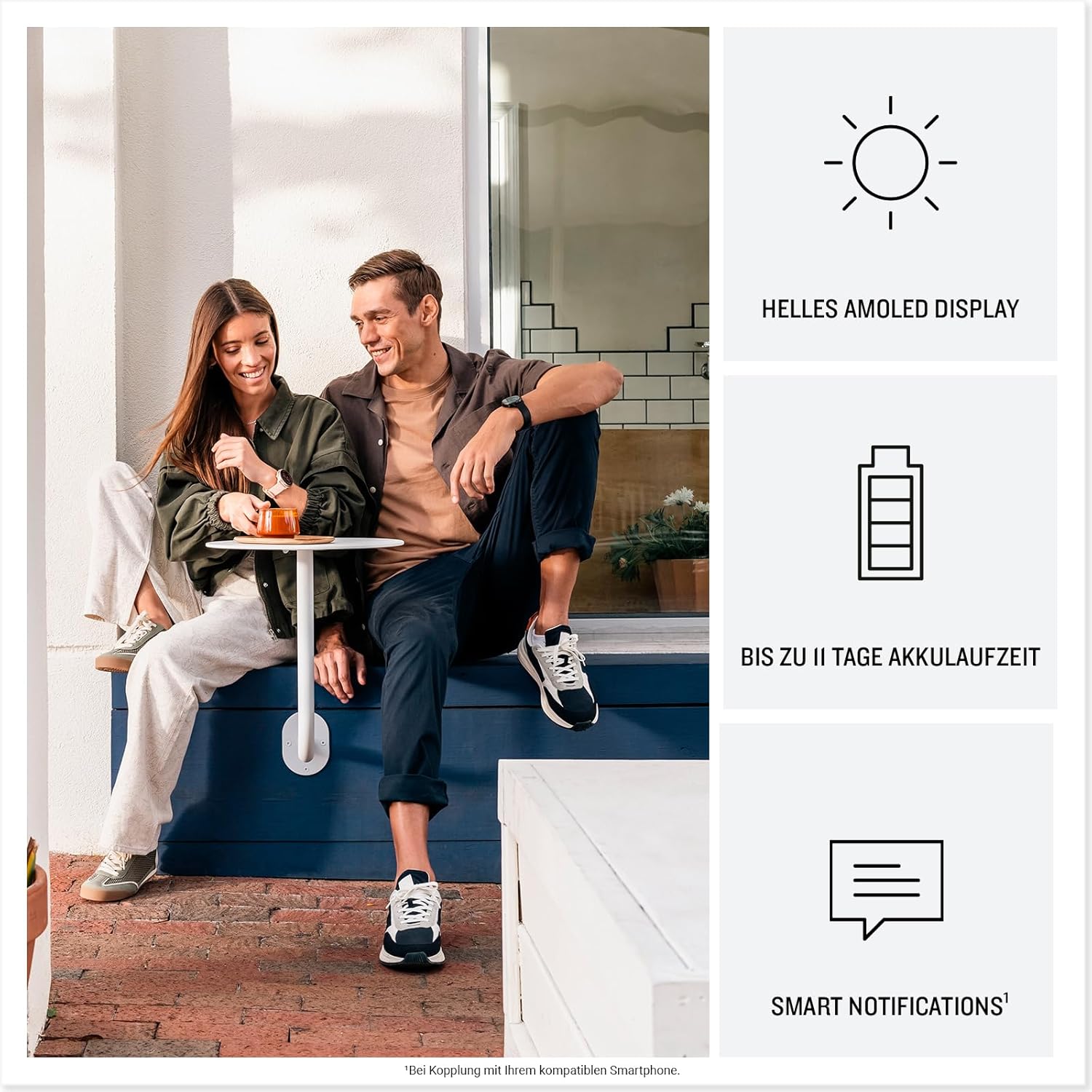 Thumbnail 2 de Garmin vívoactive 6 (42 mm) – AMOLED-Fitness-Smartwatch mit bis zu 11 Tagen Akku