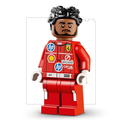 Thumbnail 5 de LEGO Editions Scuderia Ferrari HP Casque de Lewis Hamilton (43022) – Maquette à exposer avec minifigurine collector