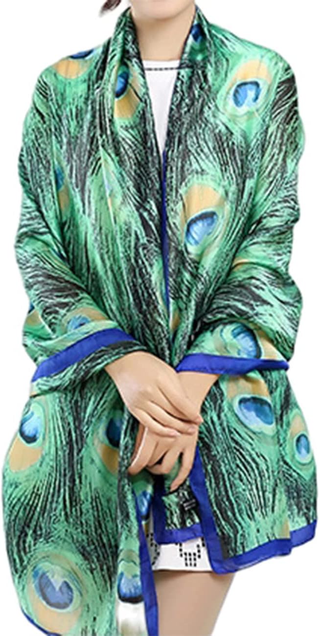 Detalle 2 de MAIRY Silk Scarf For Women UK – Lightweight 180x90 cm Satin Finish Shawl Wrap (SL-M04)