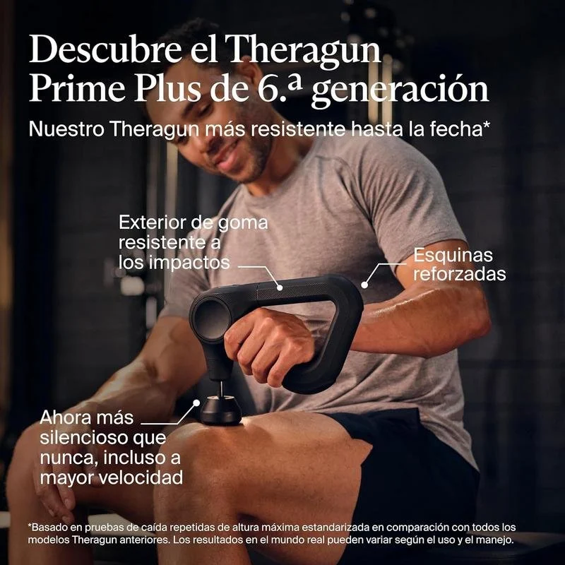 Thumbnail 3 de Pistola de Masaje Theragun Prime 6ª generación de Therabody — batería 2 h y Bluetooth