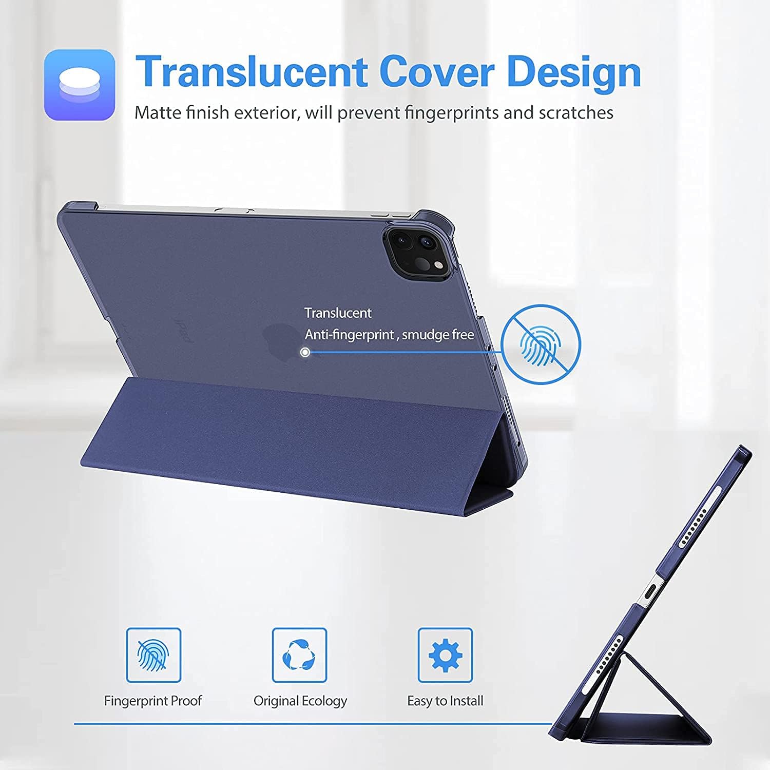 Detalle 2 de ProCase Hülle iPad Pro 11 2022/21/20 Navy