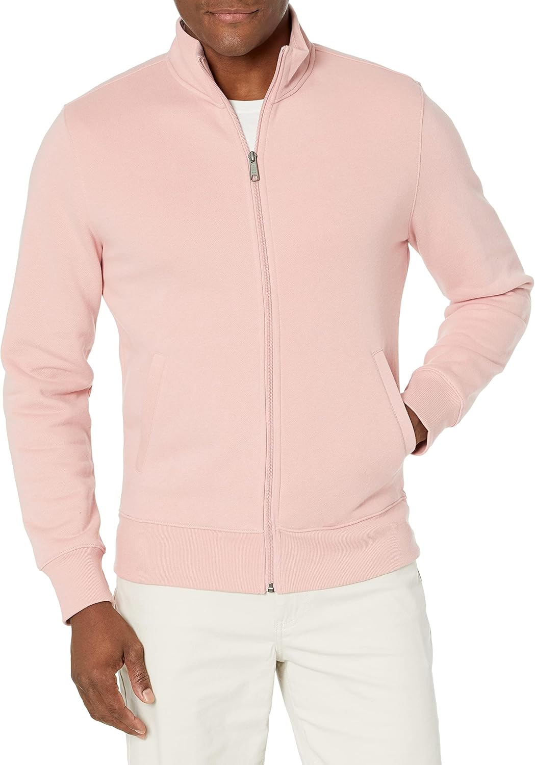 Thumbnail 6 de Amazon Essentials Men’s Fleece Zip-Up Mock Neck Sweatshirt (Mid-weight, Regular Fit)