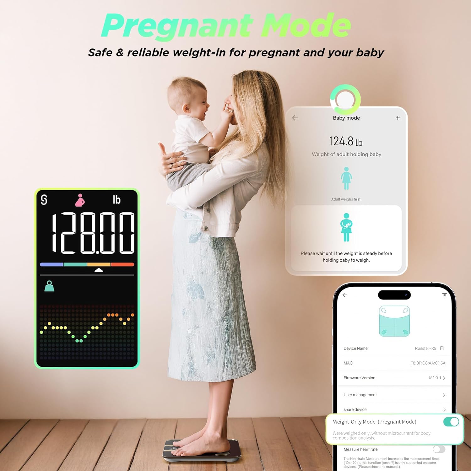 Thumbnail 6 de RunStar Smart Scale with 8-in-1 Display ⚖