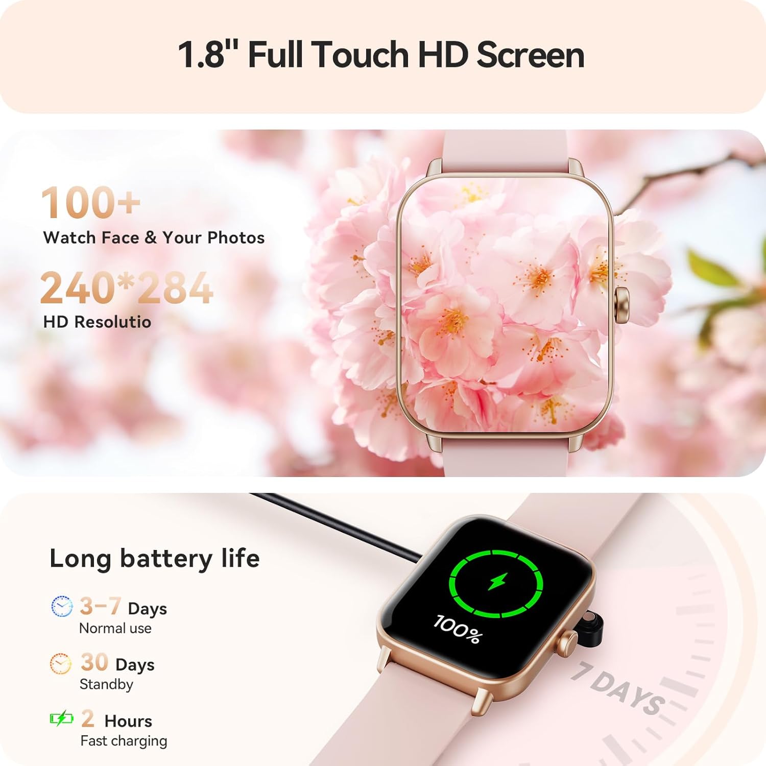 Detalle 2 de Smartwatch 1.8" for Women