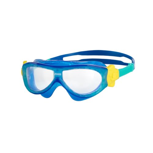 Detalle de Zoggs Phantom Kids Mask Blue Turquoise Clear