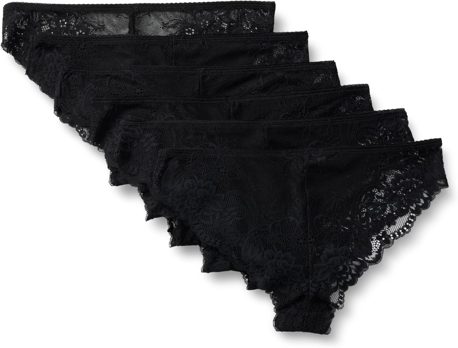 Thumbnail 1 de Amazon Essentials Damen Freches Höschen aus elastischer Galonspitze, 6er-Pack