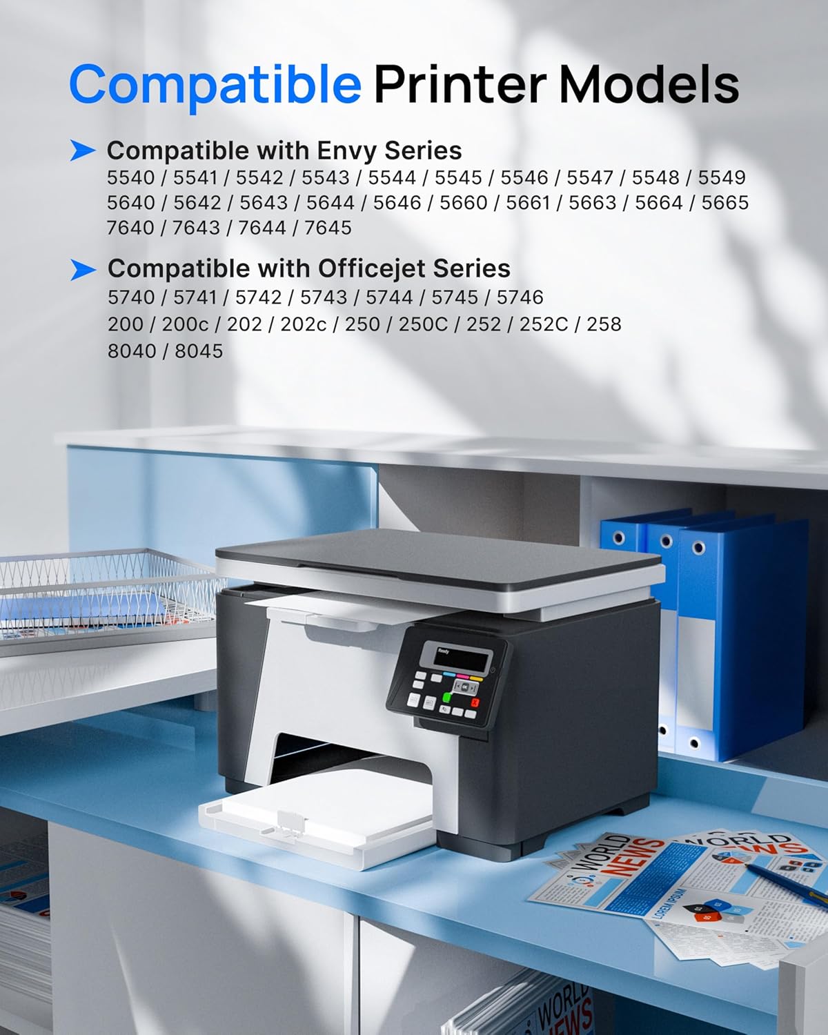 Thumbnail 1 de GPC Image 62XL ink cartridges 2-pack for HP printers 🖨