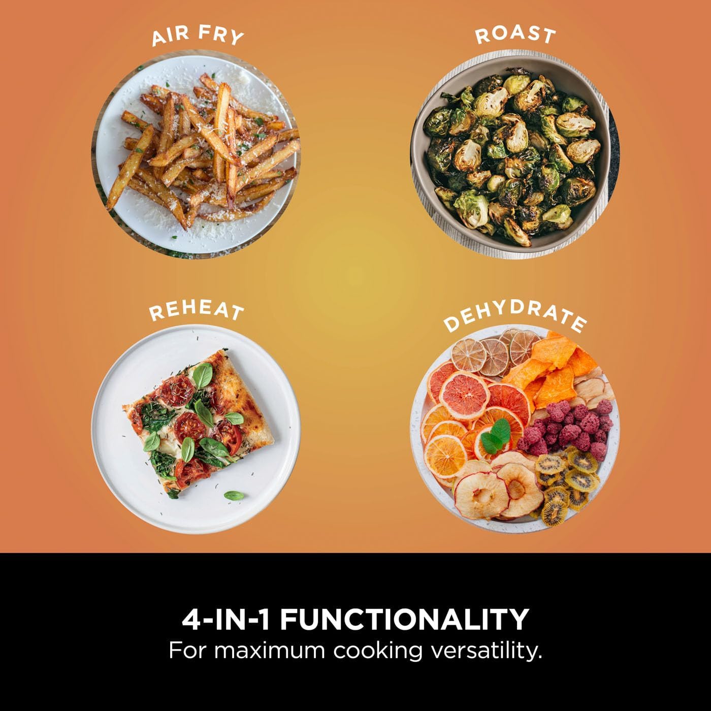 Thumbnail 3 de Ninja AF140UKBRN Air Fryer 4.7L 2000W