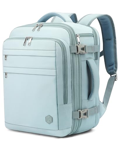 Detalle de VANKEV Sac à Dos Voyage Cabine Extensible – 24 à 30 L, TSA & 3 compartiments