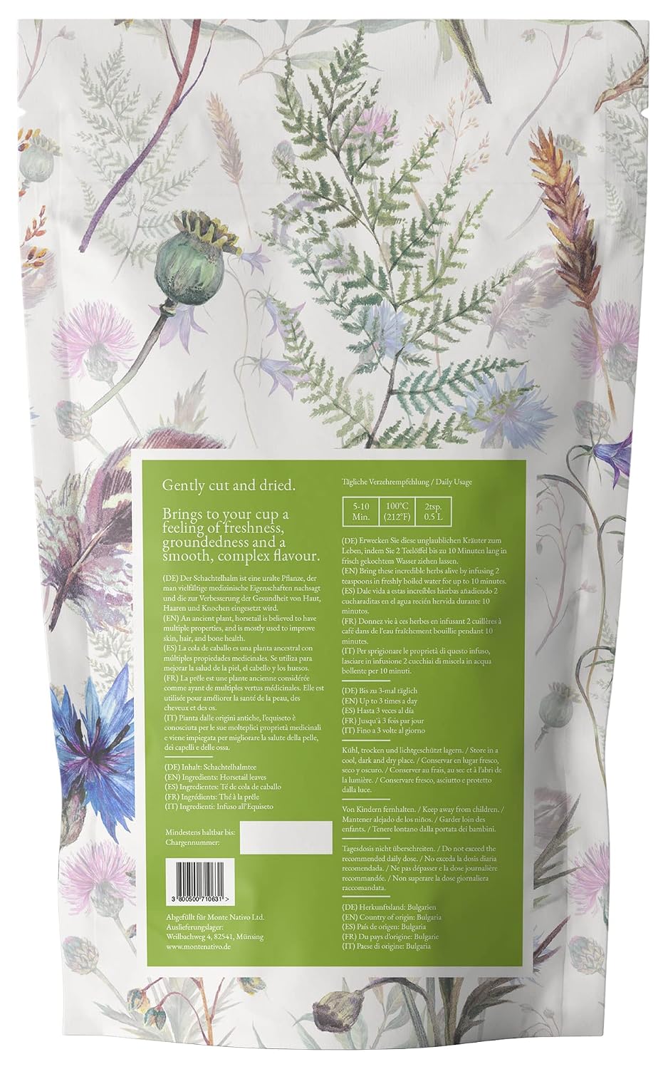 Detalle 2 de Ackerschachtelhalm Monte Nativo 300g 🍵