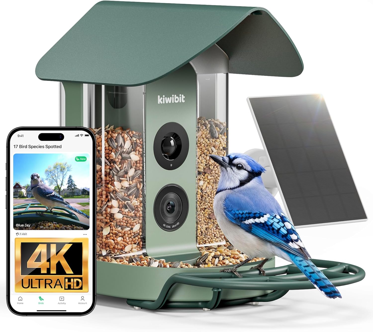 Detalle de Beako Smart Bird Feeder 4K Camera