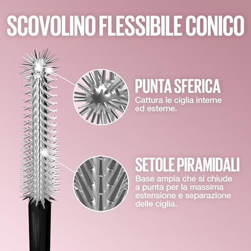 Thumbnail 4 de Maybelline New York Sky Tubes Mascara Tubing Allungante – 7 ml, effetto extension e tenuta 24H