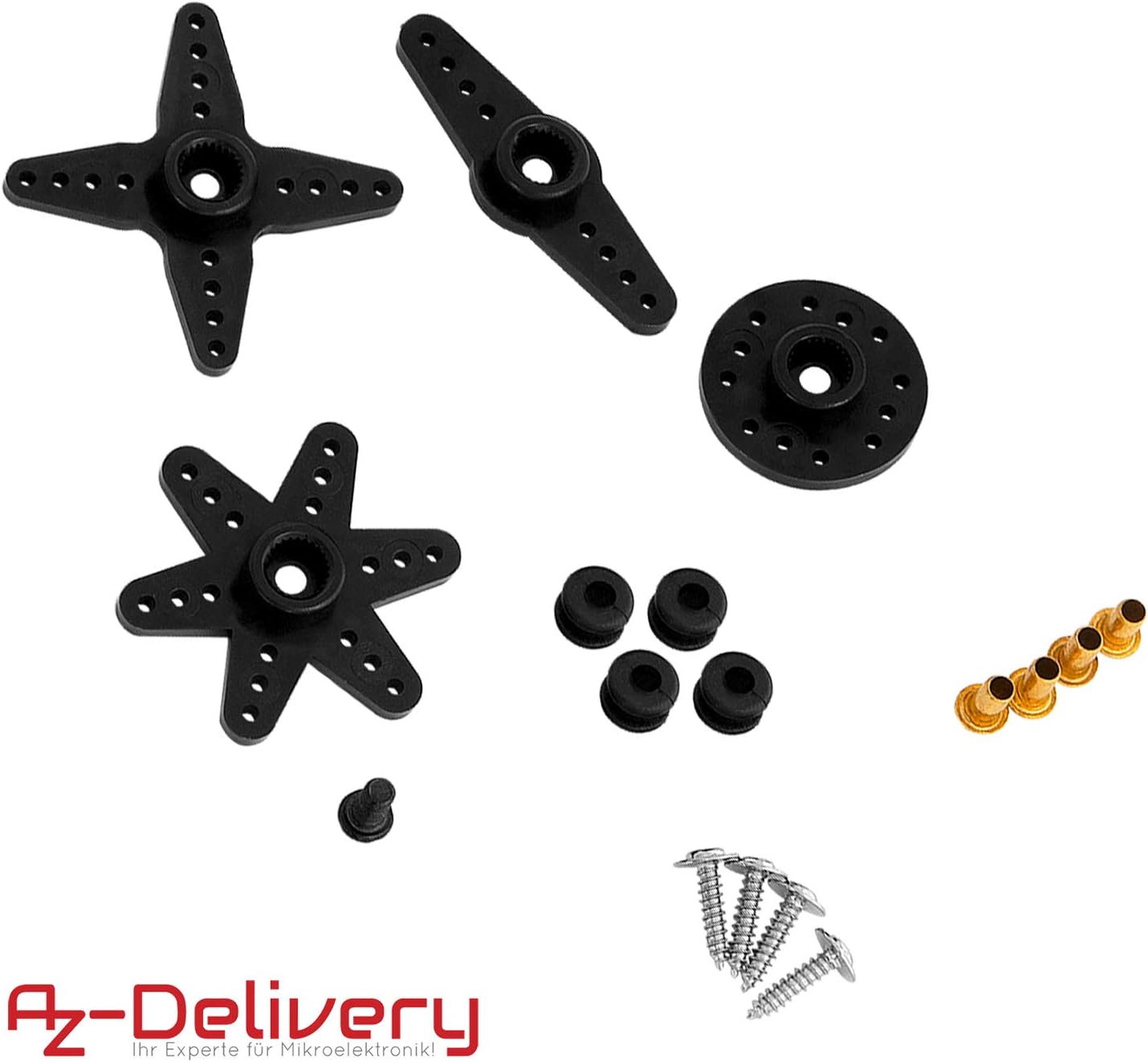 Thumbnail 5 de AZDelivery 3x MG995 servomoteur numérique micro pour hélicoptère RC et projets Arduino/Raspberry Pi