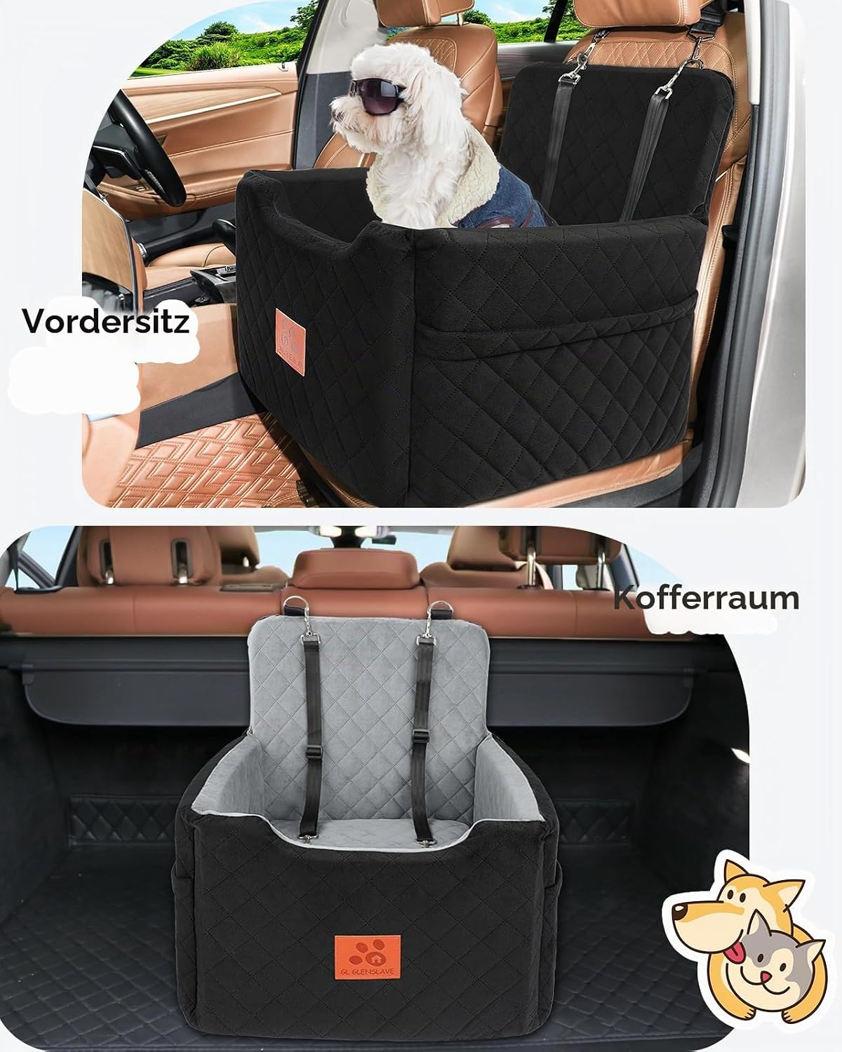 Thumbnail 4 de GL GLENSLAVE Autositz Hunde bis 15 kg
