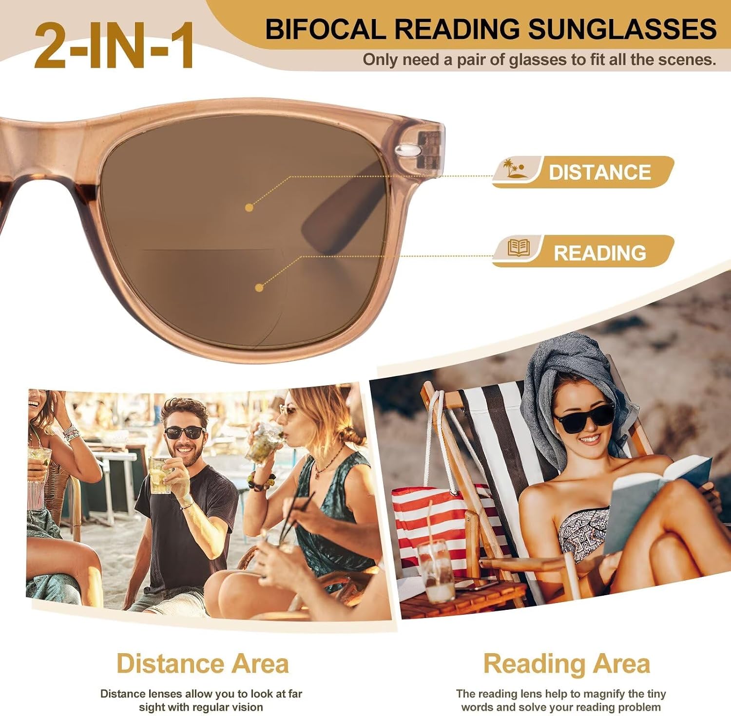 Thumbnail 2 de SKYWAY Bifocal Reading Sunglasses
