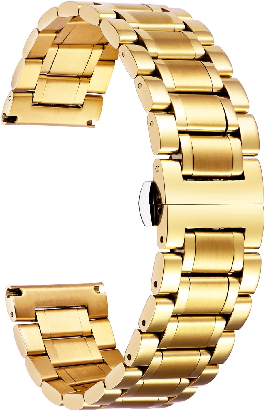 Thumbnail 6 de BINLUN Edelstahl Uhrenarmband 12–24 mm (316L) mit geraden und gebogenen Enden – Ersatzband für Smartwatch