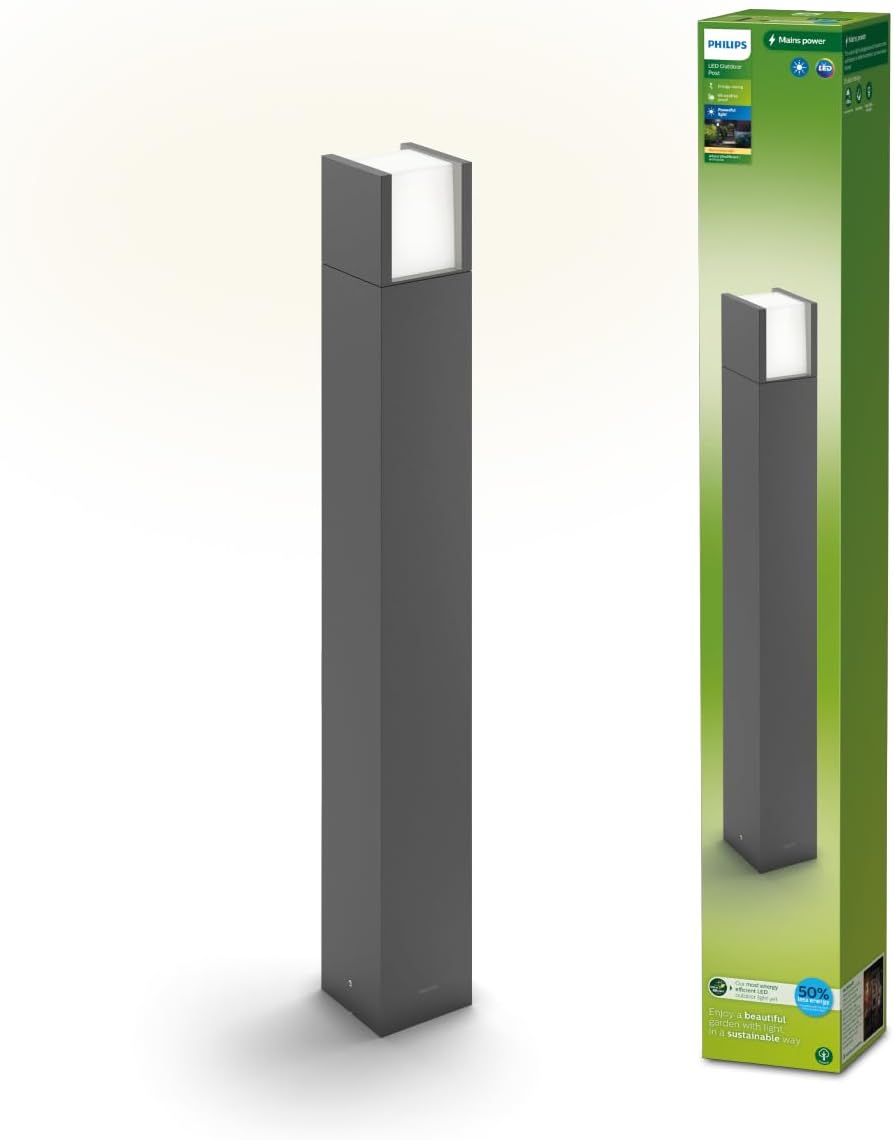 Thumbnail 6 de Philips Arbour lampada LED da parete per esterni antracite, luce bidirezionale up&down UltraEfficient