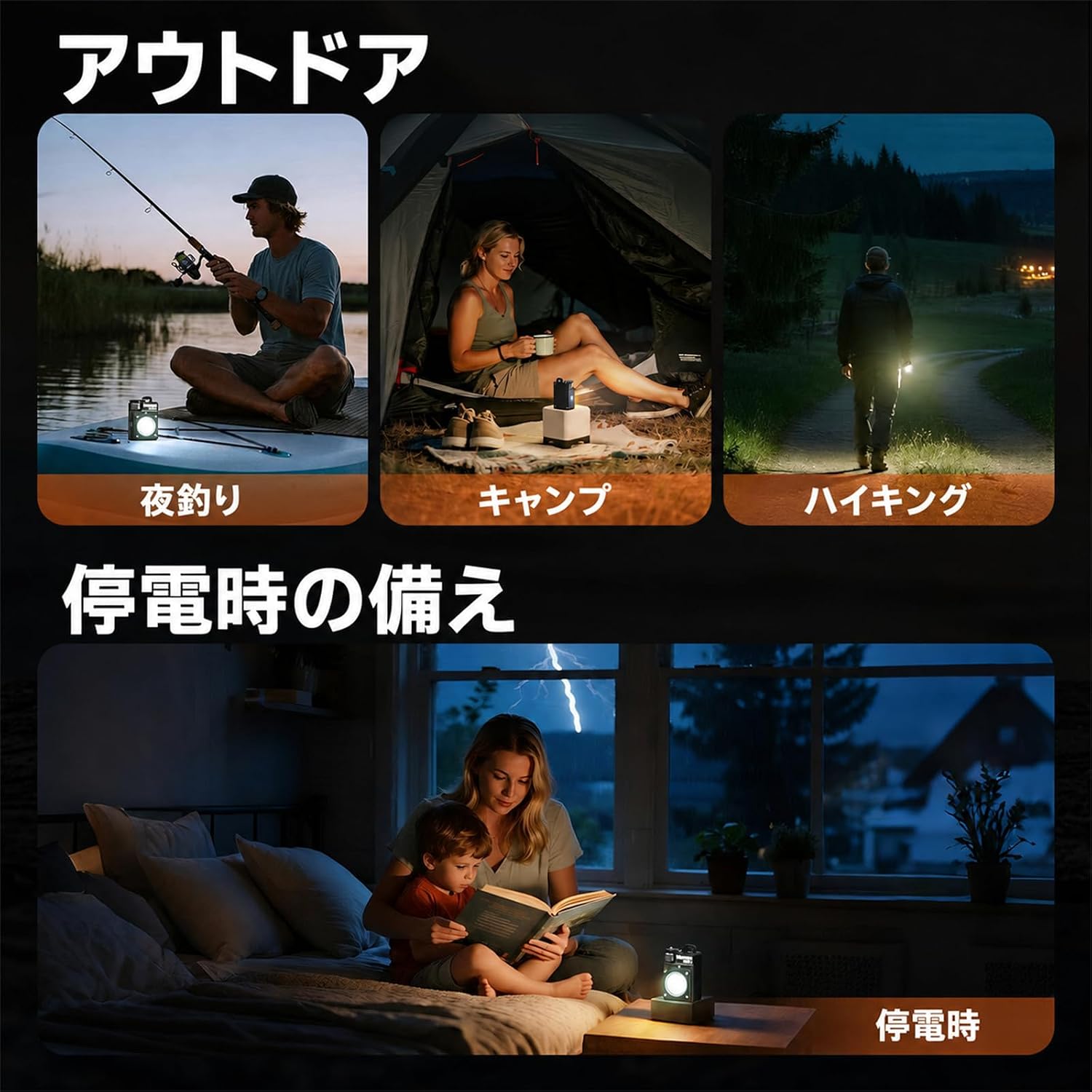 Thumbnail 5 de MyCompix Portable Camping Light 3500LM Lantern ๐