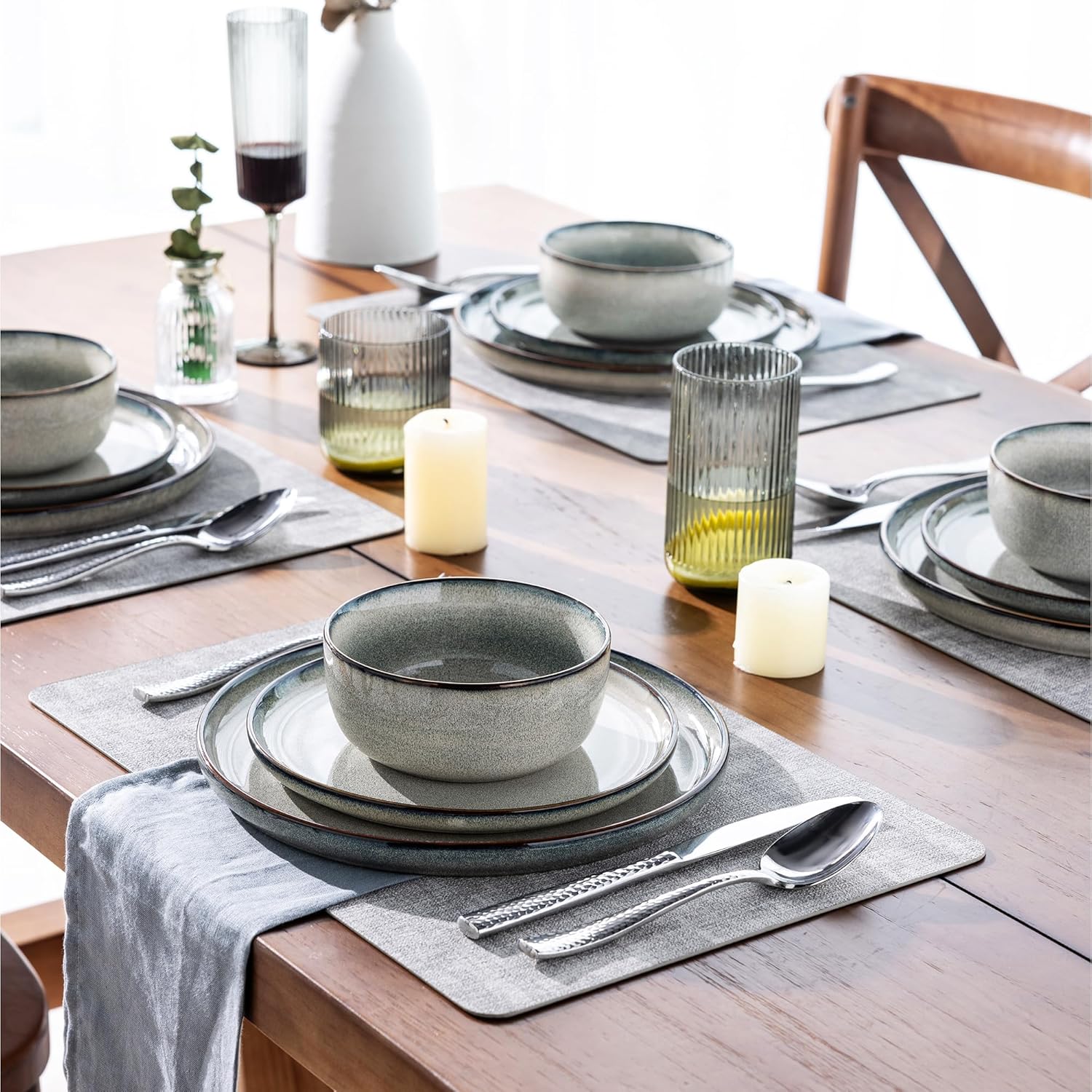 Thumbnail 6 de GBhome Ceramic Dinnerware Set 24 Pieces 🍽