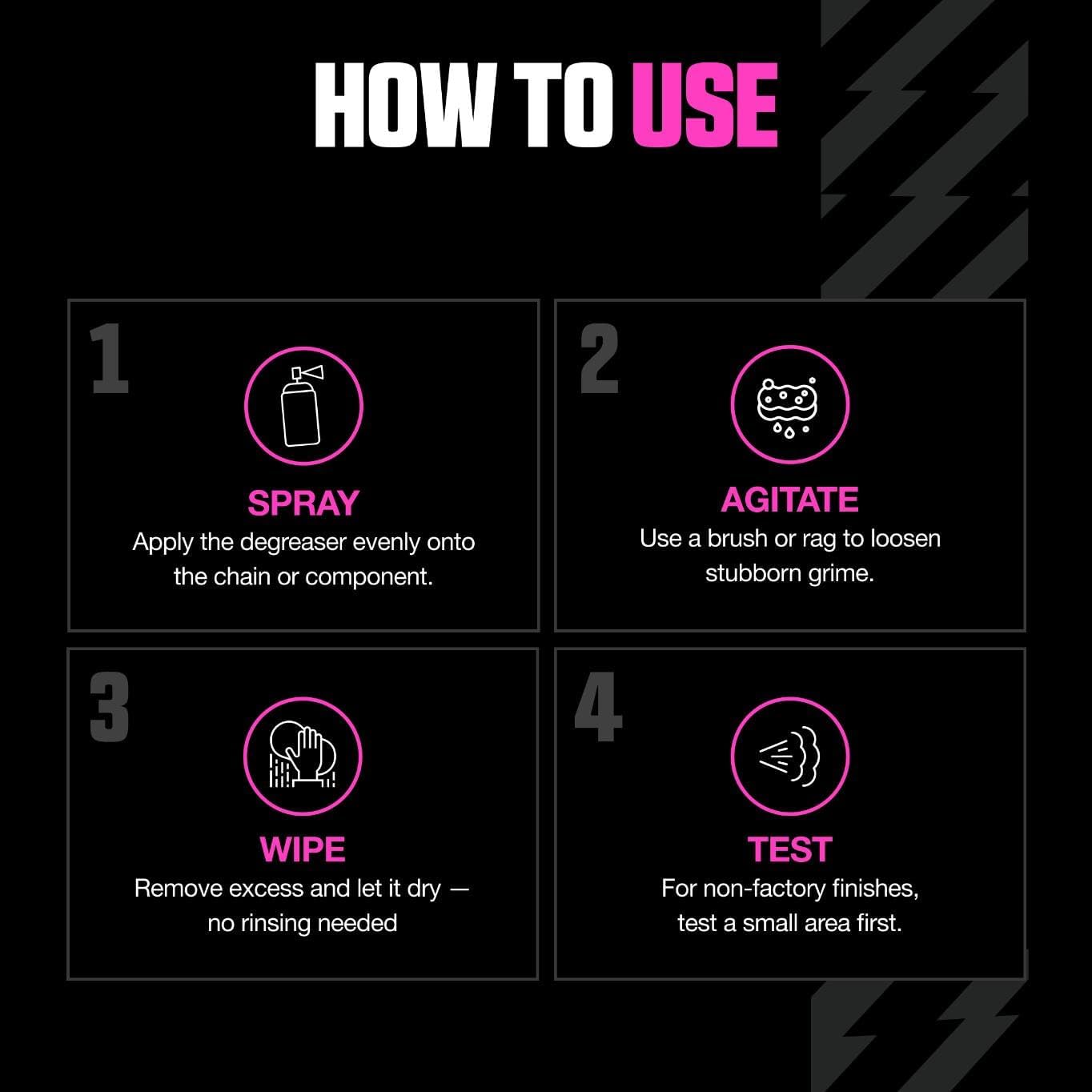Detalle de Muc-Off sgrassante spray per catene ad asciugatura rapida 750 ml