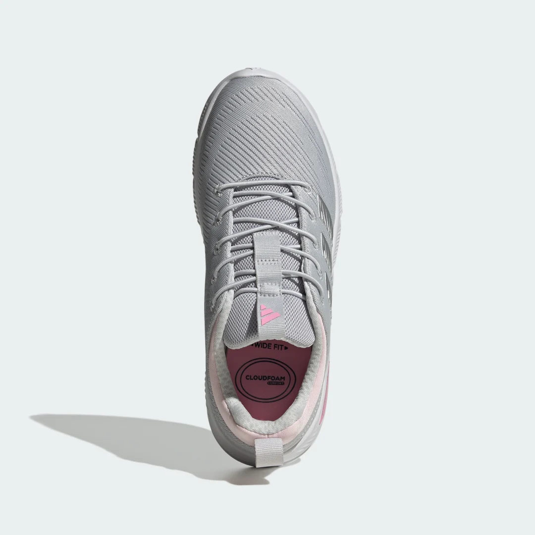 Thumbnail 1 de Zapatilla con cordones elásticos Cloudfoam Flex de Adidas: comodidad diaria en gris