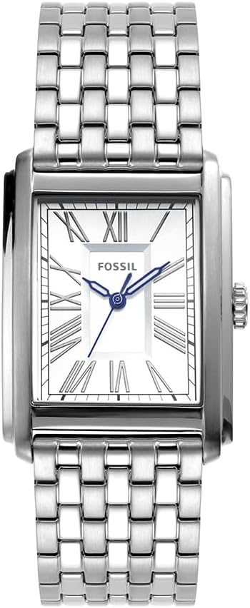 Thumbnail 6 de Fossil Carraway Herrenuhr, Quarz Dreihand mit Leder- oder Edelstahlband, blaues Zifferblatt