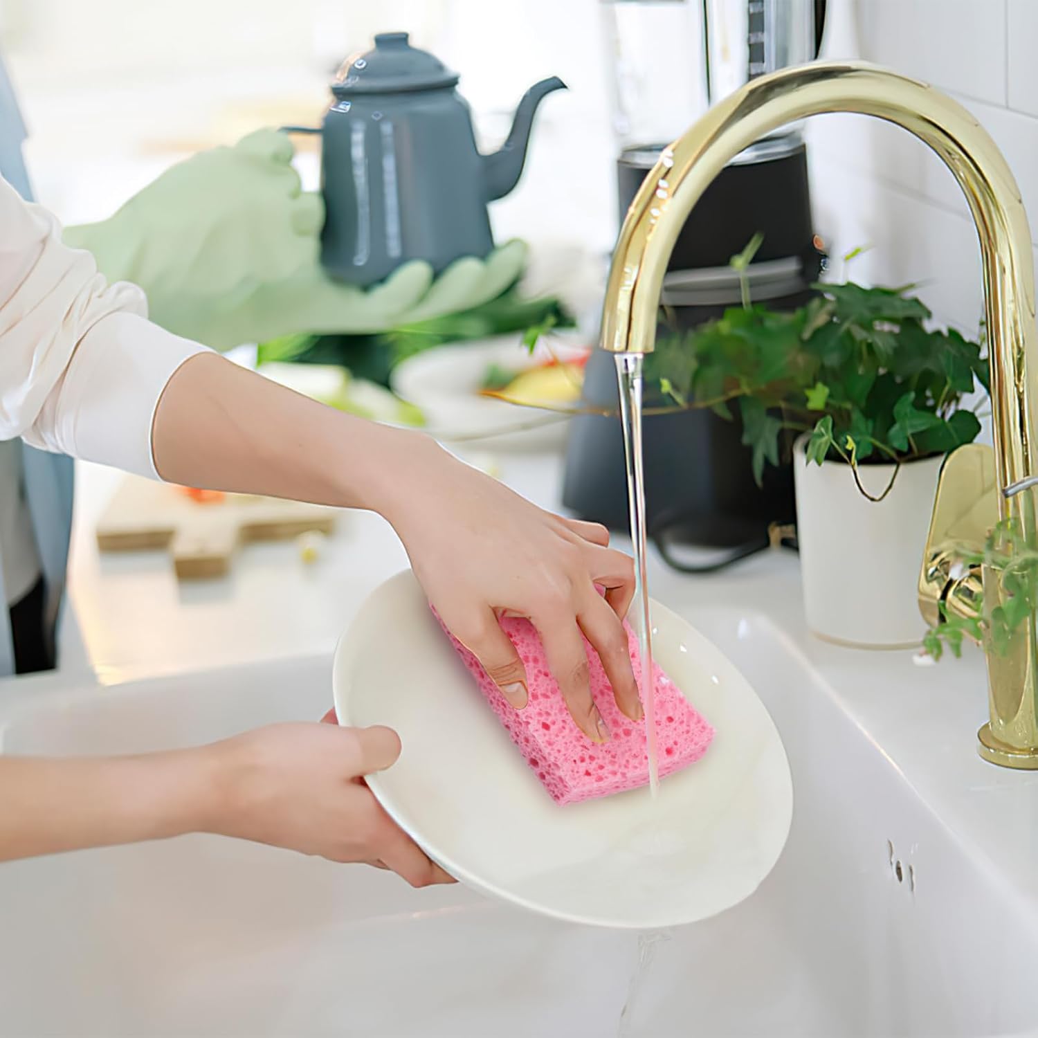 Thumbnail 3 de Natural cellulose cleaning sponges 12 pack