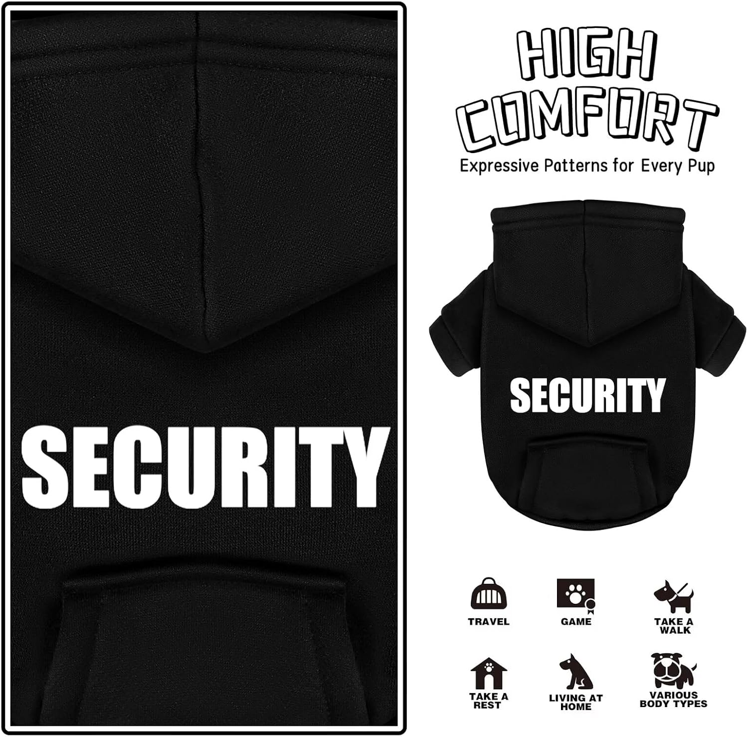 Detalle de Paiaite Dog Hoodie 3XL