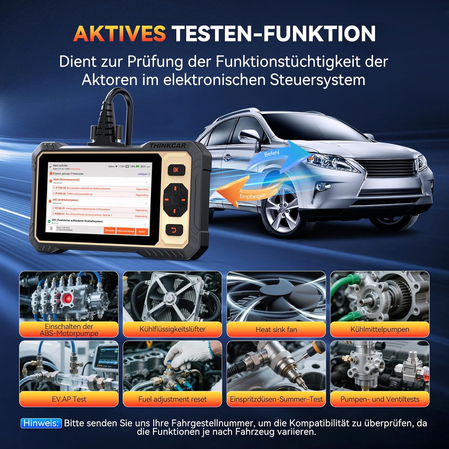 Thumbnail 4 de ThinkScan 662 OBD2 Diagnosegerät 4150mAh 📟