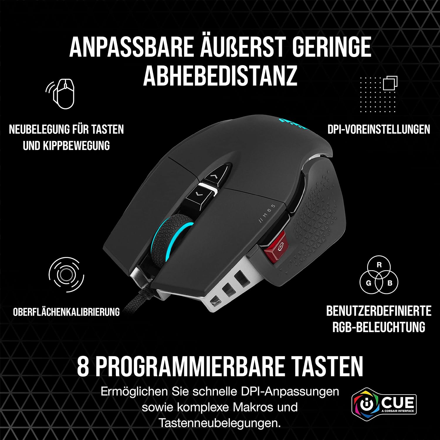 Thumbnail 6 de Corsair M65 RGB ULTRA Wired: Präzision im Aluminiumgehäuse