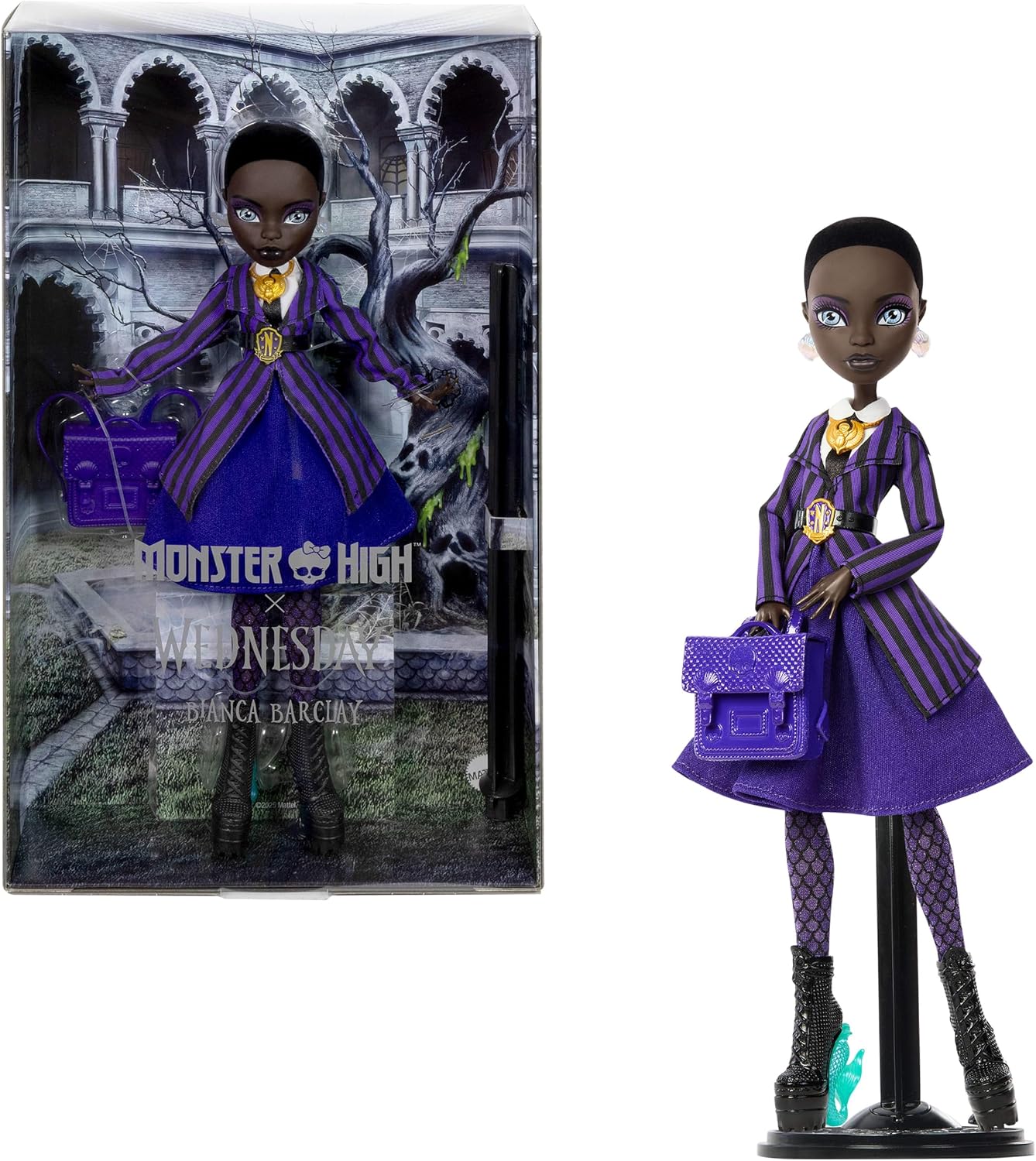 Detalle de Monster High JDR71 Poupée Bianca Barclay 🎎