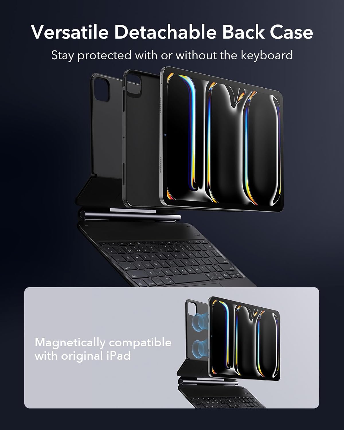 Thumbnail 3 de iPad Pro 13 keyboard case, ESR 360