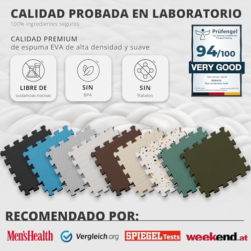 Thumbnail 2 de Esterilla Fitness Puzzle Goma para Gimnasio 🏋