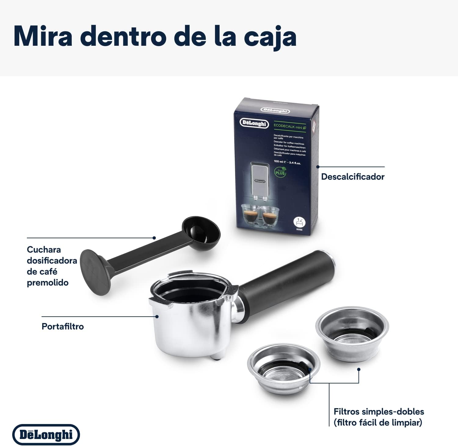 Thumbnail 7 de De'Longhi Dedica EC685.W - Cafetera Espresso y Cappuccino