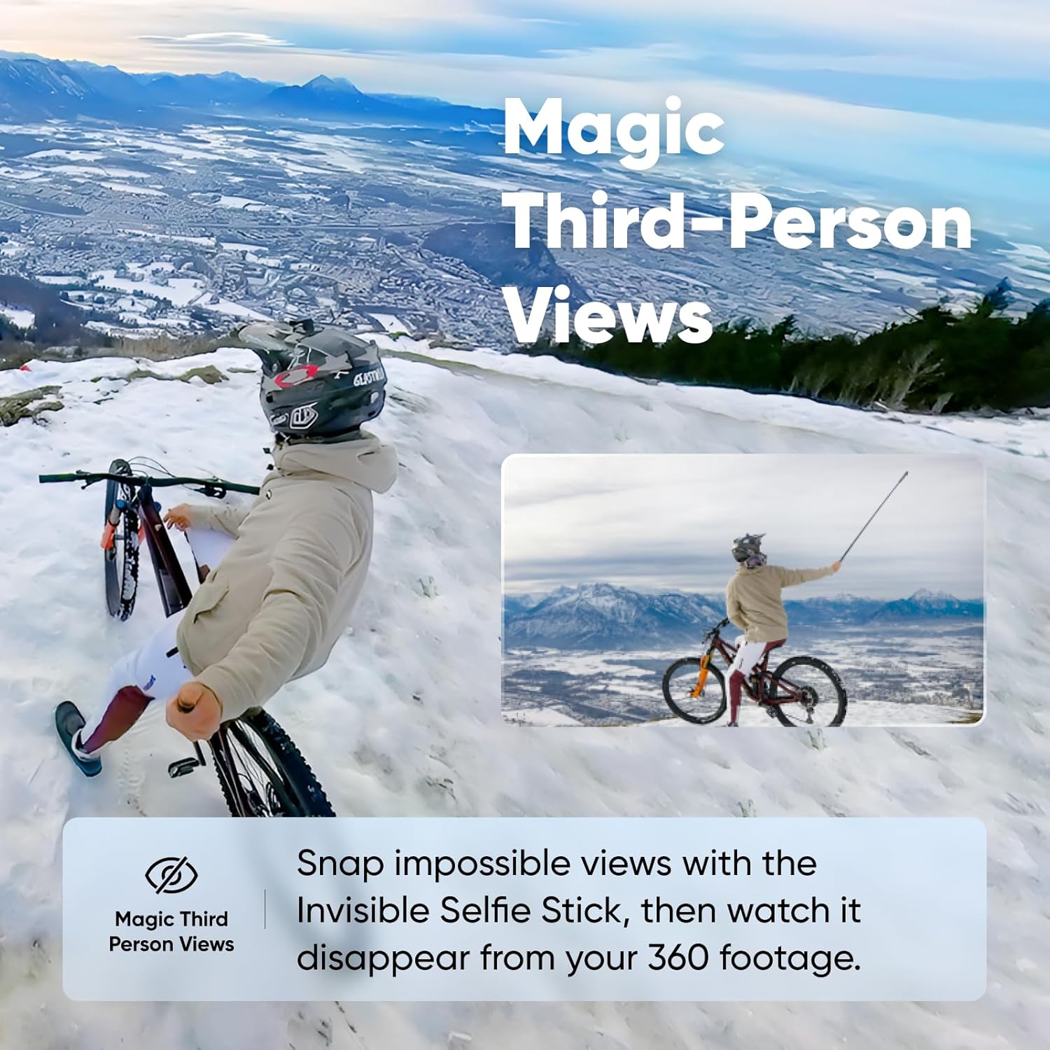 Thumbnail 6 de Insta360 X3 Bicycle Bundle 5.7K