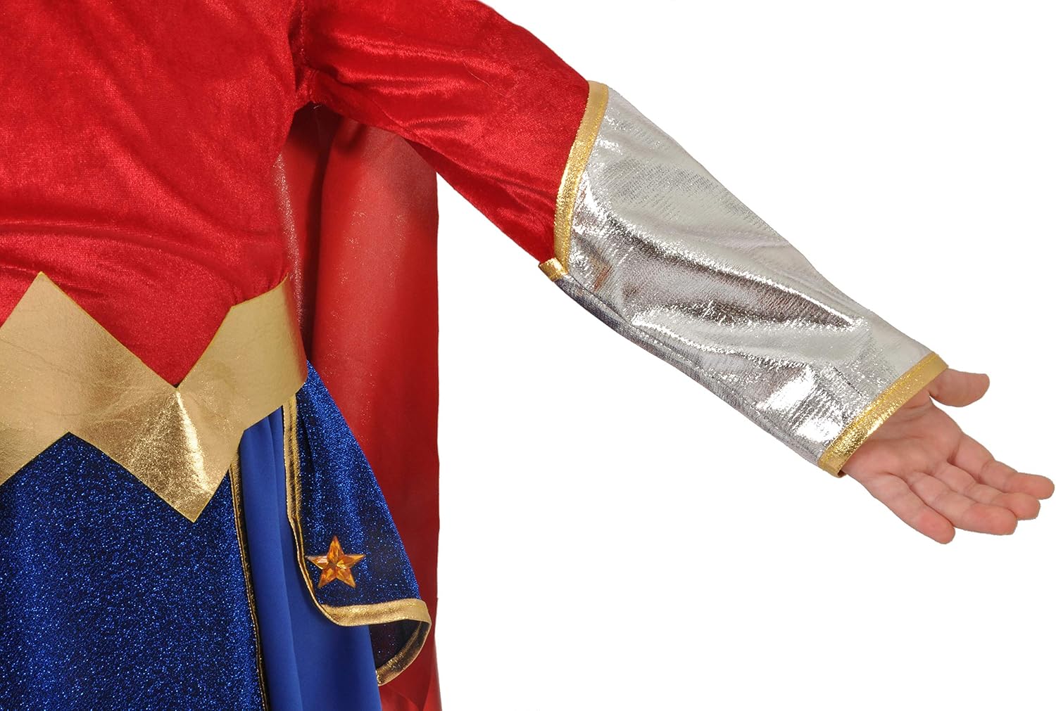 Detalle de Déguisement Wonder Woman fille – Ciao (5–7 ans), licencé DC Comics