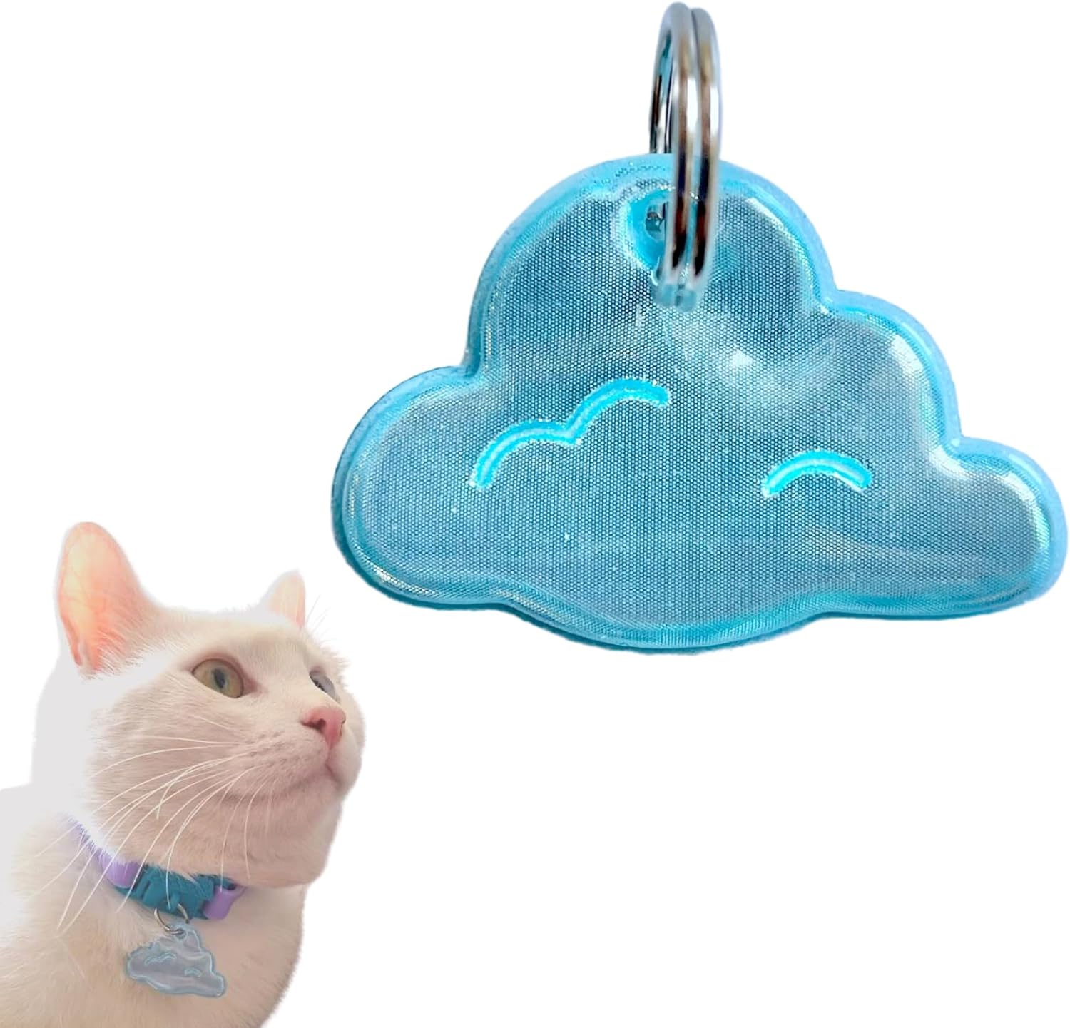 Kittyrama Reflective Charm safety tag